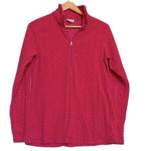 Columbia medium fleece 3/4 zip pullover jacket